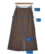 URBAN RESEARCH DOORS（アーバンリサーチドアーズ）ロング・マキシ丈スカート 茶 サイズ:36(S位) レディース/2200650832022