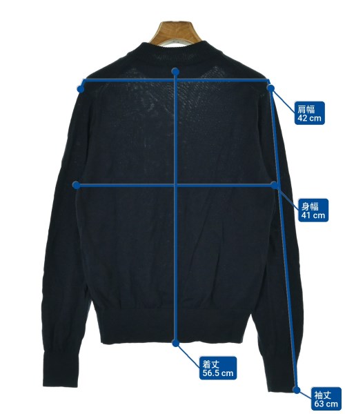 URBAN RESEARCH DOORS（アーバンリサーチドアーズ）ニット・セーター 紺 サイズ:M レディース/2200646465074