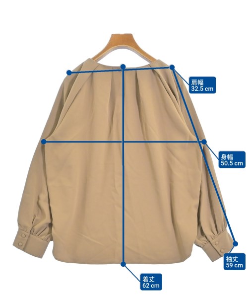 URBAN RESEARCH DOORS（アーバンリサーチドアーズ）ブラウス 茶 サイズ:M レディース/2200652532074