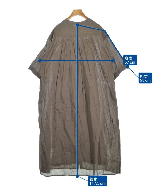 URBAN RESEARCH DOORS（アーバンリサーチドアーズ）シャツワンピース カーキ サイズ:M レディース/2200655234098