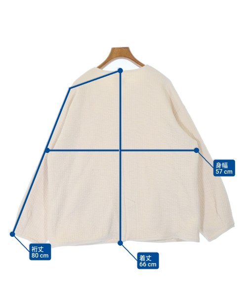 URBAN RESEARCH DOORS（アーバンリサーチドアーズ）ブルゾン 白 サイズ:M レディース/2200662050018