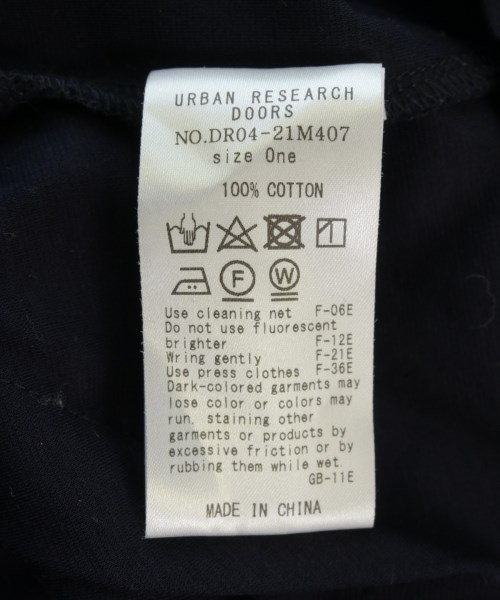 URBAN RESEARCH DOORS（アーバンリサーチドアーズ）Tシャツ・カットソー 紺 サイズ:ONE レディース/2200710230058