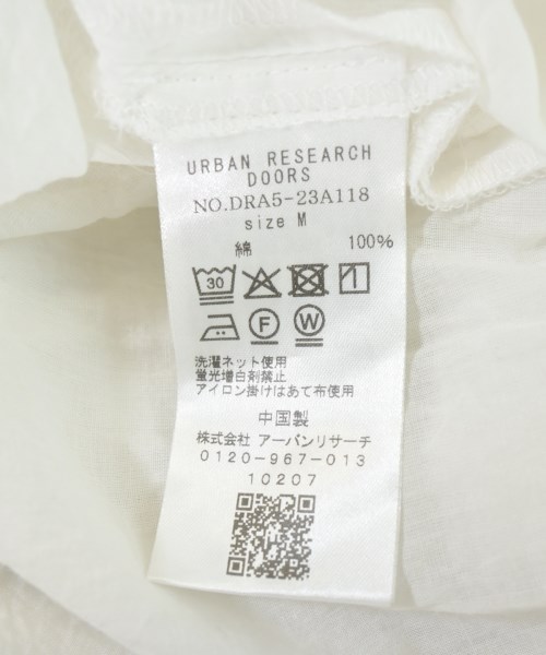 URBAN RESEARCH DOORS（アーバンリサーチドアーズ）カジュアルシャツ 白 サイズ:M レディース/2200693912156