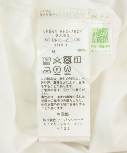 URBAN RESEARCH DOORS（アーバンリサーチドアーズ）Tシャツ・カットソー 白 サイズ:M レディース/2200708398081