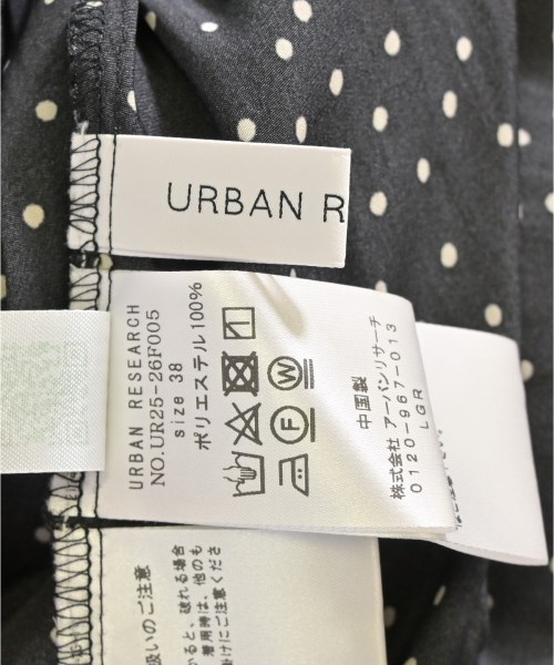 URBAN RESEARCH DOORS（アーバンリサーチドアーズ）シャツワンピース 黒 サイズ:38(M位) レディース/2200708398104