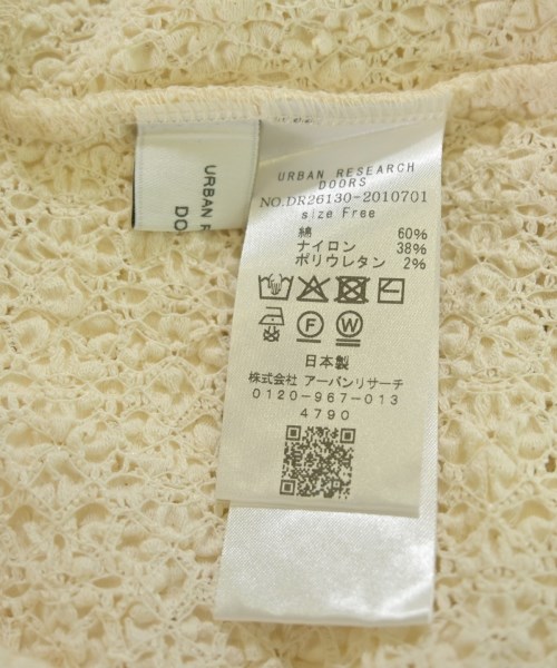 URBAN RESEARCH DOORS（アーバンリサーチドアーズ）ニット・セーター ベージュ サイズ:F レディース/2200714889078