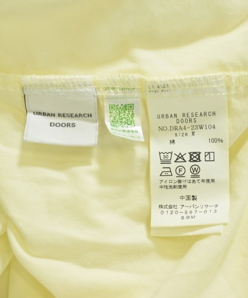 URBAN RESEARCH DOORS（アーバンリサーチドアーズ）カジュアルシャツ 黄 サイズ:M レディース/2200711410077