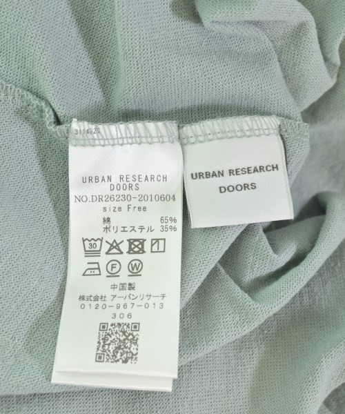 URBAN RESEARCH DOORS（アーバンリサーチドアーズ）Tシャツ・カットソー 緑 サイズ:F レディース/2200712307031