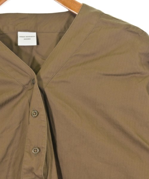URBAN RESEARCH DOORS（アーバンリサーチドアーズ）カジュアルシャツ 茶 サイズ:ONE レディース/2200632471072
