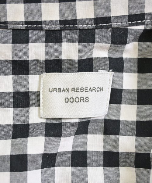 URBAN RESEARCH DOORS（アーバンリサーチドアーズ）カジュアルシャツ 黒 サイズ:1(S位) レディース/2200632471102