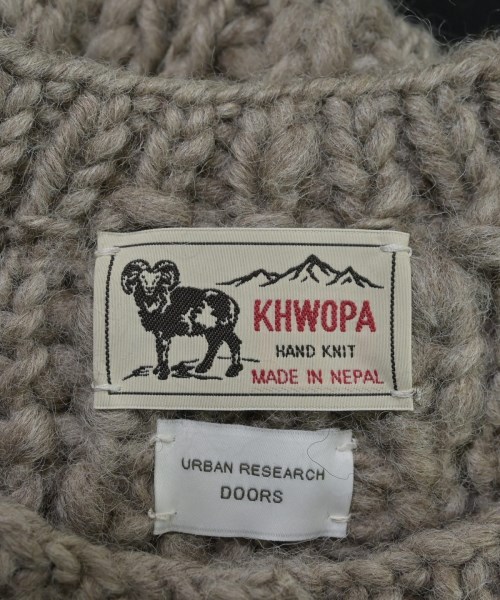 URBAN RESEARCH DOORS（アーバンリサーチドアーズ）カーディガン ベージュ サイズ:-(XL位) レディース/2200643631014