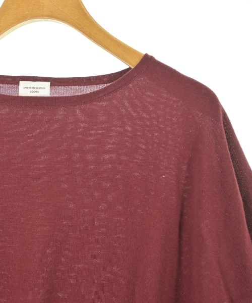 URBAN RESEARCH DOORS（アーバンリサーチドアーズ）ニット・セーター 赤 サイズ:M レディース/2200613113120
