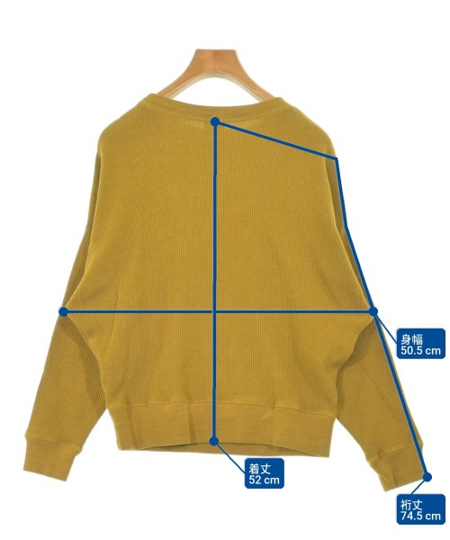 URBAN RESEARCH DOORS（アーバンリサーチドアーズ）Tシャツ・カットソー 黄 サイズ:M レディース/2200637469029