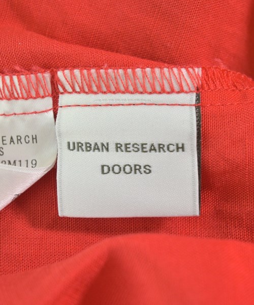 URBAN RESEARCH DOORS（アーバンリサーチドアーズ）カジュアルシャツ 赤 サイズ:M レディース/2200633354350