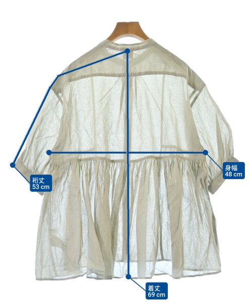 URBAN RESEARCH DOORS（アーバンリサーチドアーズ）ブラウス ベージュ サイズ:M レディース/2200636279070