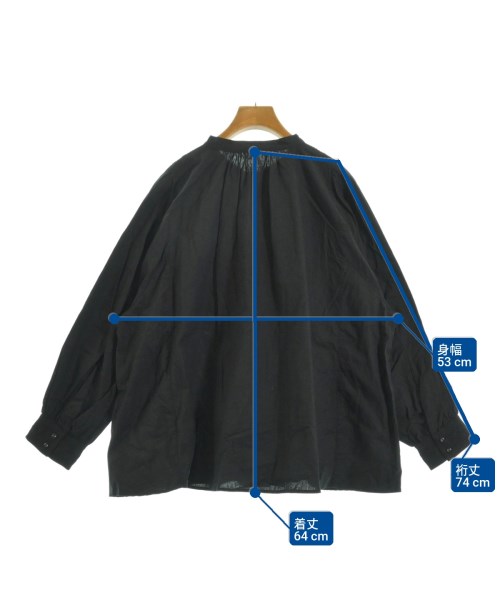 URBAN RESEARCH DOORS（アーバンリサーチドアーズ）カジュアルシャツ 黒 サイズ:M レディース/2200646752020