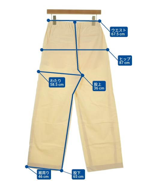 URBAN RESEARCH DOORS（アーバンリサーチドアーズ）スラックス 白 サイズ:1(S位) レディース/2200641624292