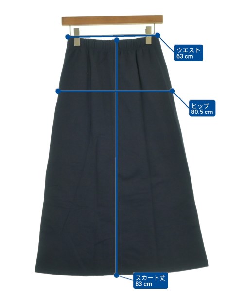 URBAN RESEARCH DOORS（アーバンリサーチドアーズ）ロング・マキシ丈スカート 紺 サイズ:M レディース/2200641624377