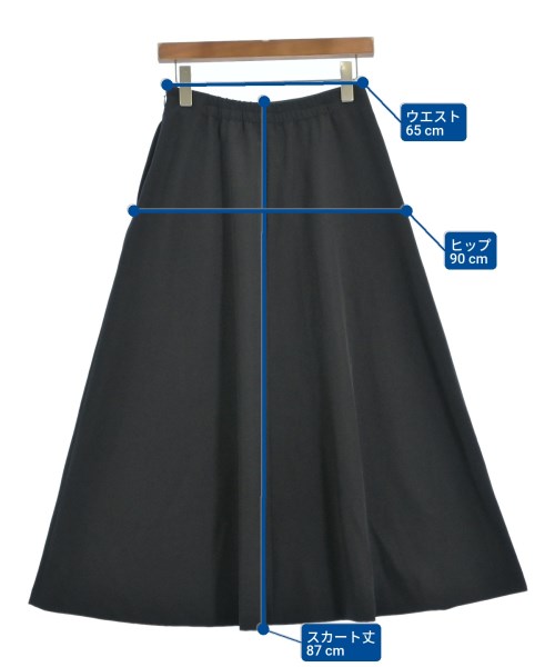 URBAN RESEARCH DOORS（アーバンリサーチドアーズ）ロング・マキシ丈スカート 黒 サイズ:M レディース/2200649545056