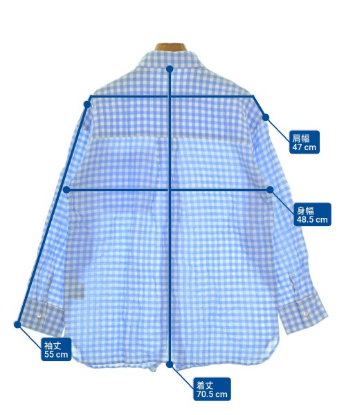 URBAN RESEARCH DOORS（アーバンリサーチドアーズ）カジュアルシャツ 青 サイズ:M レディース/2200648787037