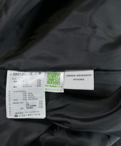 URBAN RESEARCH DOORS（アーバンリサーチドアーズ）ワンピース 黒 サイズ:M レディース/2200648787136