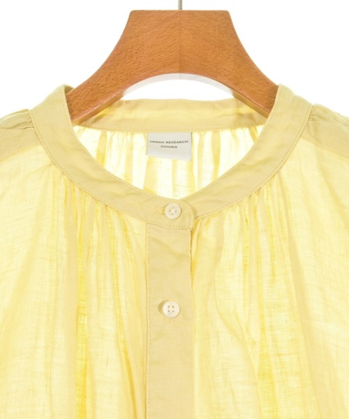 URBAN RESEARCH DOORS（アーバンリサーチドアーズ）シャツワンピース 黄 サイズ:1(S位) レディース/2200649635092
