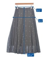 URBAN RESEARCH DOORS（アーバンリサーチドアーズ）ロング・マキシ丈スカート グレー サイズ:F レディース/2200702581076