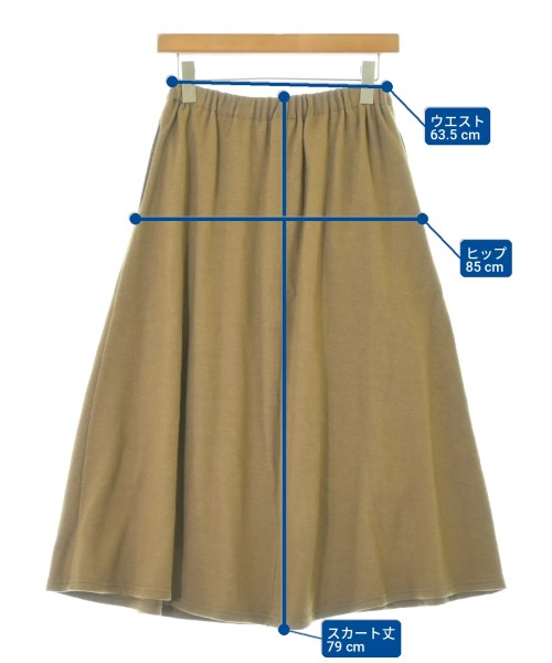 URBAN RESEARCH DOORS（アーバンリサーチドアーズ）ロング・マキシ丈スカート 茶 サイズ:F レディース/2200702399091