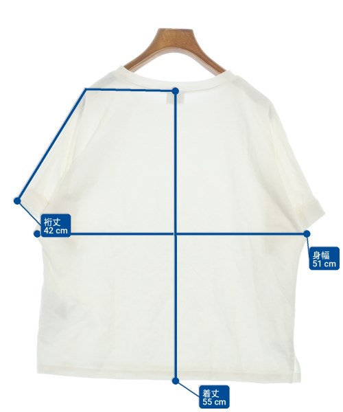 URBAN RESEARCH DOORS（アーバンリサーチドアーズ）Tシャツ・カットソー 白 サイズ:M レディース/2200705440059