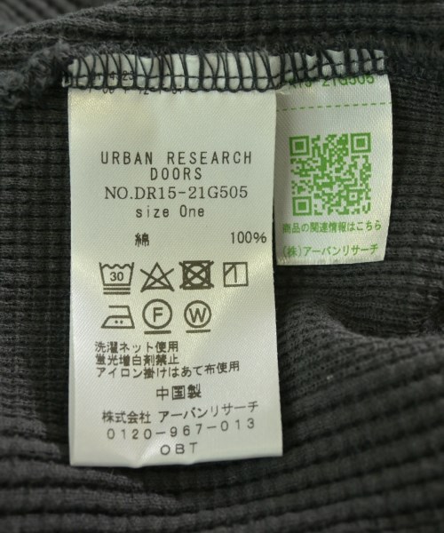URBAN RESEARCH DOORS（アーバンリサーチドアーズ）ノースリーブ グレー サイズ:ONE レディース/2200703293190