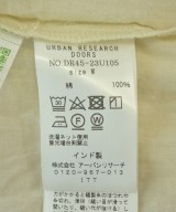 URBAN RESEARCH DOORS（アーバンリサーチドアーズ）カジュアルシャツ ベージュ サイズ:M レディース/2200705810043