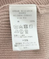 URBAN RESEARCH DOORS（アーバンリサーチドアーズ）ニット・セーター ピンク サイズ:ONE レディース/2200705810074