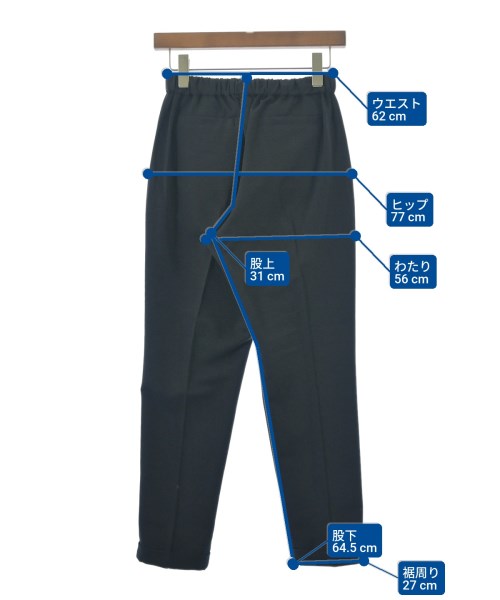 URBAN RESEARCH DOORS（アーバンリサーチドアーズ）スラックス 黒 サイズ:S レディース/2200659419019