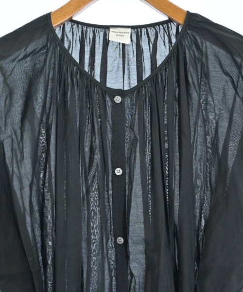 URBAN RESEARCH DOORS（アーバンリサーチドアーズ）シャツワンピース 黒 サイズ:ONE レディース/2200660969053