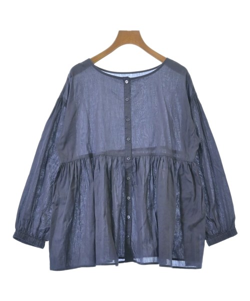 URBAN RESEARCH DOORS(アーバンリサーチドアーズ)ブラウス 紺 サイズ:M/2200663826056