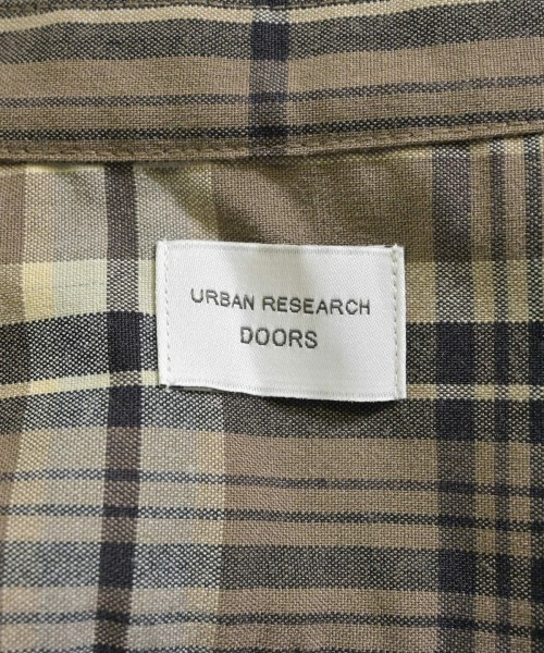 URBAN RESEARCH DOORS（アーバンリサーチドアーズ）カジュアルシャツ 茶 サイズ:M レディース/2200665557026