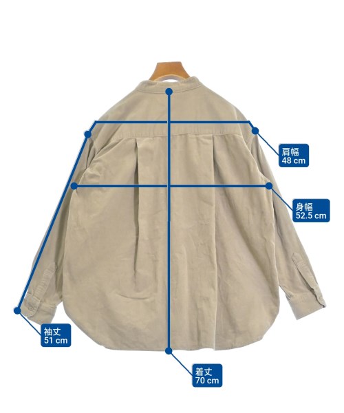 URBAN RESEARCH DOORS（アーバンリサーチドアーズ）カジュアルシャツ ベージュ サイズ:ONE レディース/2200661996119