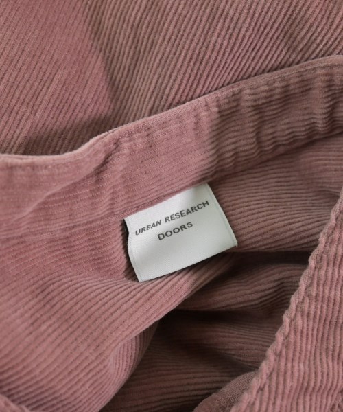 URBAN RESEARCH DOORS（アーバンリサーチドアーズ）シャツワンピース ピンク サイズ:S レディース/2200666362018
