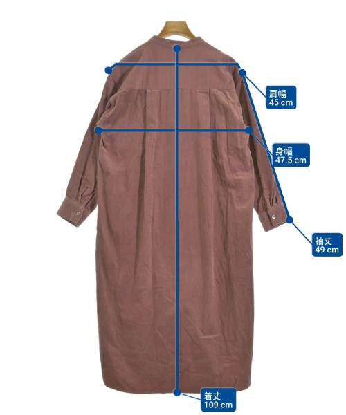 URBAN RESEARCH DOORS（アーバンリサーチドアーズ）シャツワンピース ピンク サイズ:S レディース/2200666362018