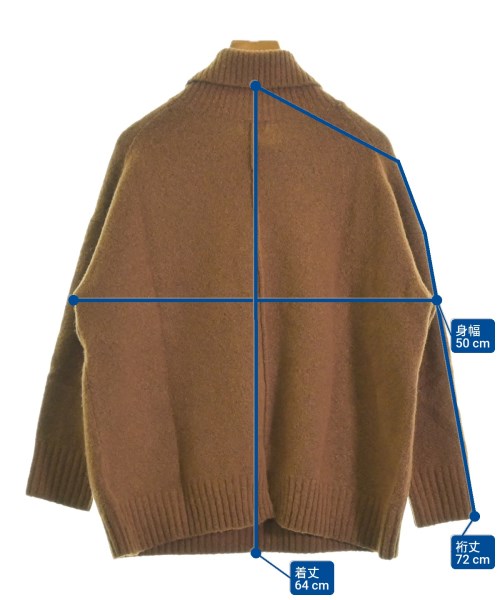 URBAN RESEARCH DOORS（アーバンリサーチドアーズ）ニット・セーター 茶 サイズ:one レディース/2200668546072