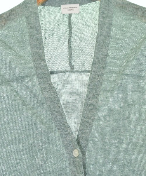 URBAN RESEARCH DOORS（アーバンリサーチドアーズ）カーディガン 緑 サイズ:ONE レディース/2200671728069