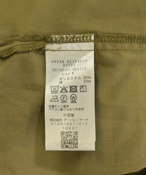 URBAN RESEARCH DOORS（アーバンリサーチドアーズ）ワンピース カーキ サイズ:M レディース/2200726038051
