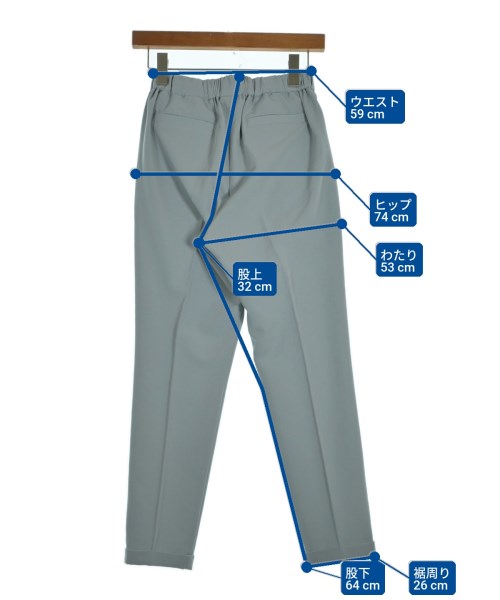 URBAN RESEARCH DOORS（アーバンリサーチドアーズ）スラックス 青 サイズ:XS レディース/2200726102035