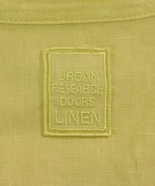 URBAN RESEARCH DOORS（アーバンリサーチドアーズ）シャツワンピース 黄 サイズ:ONE レディース/2200724571079