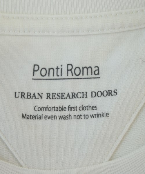 URBAN RESEARCH DOORS（アーバンリサーチドアーズ）Tシャツ・カットソー 白 サイズ:38(M位) レディース/2200729247023
