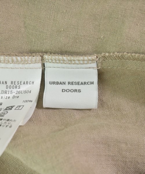URBAN RESEARCH DOORS（アーバンリサーチドアーズ）ワンピース ベージュ サイズ:ONE レディース/2200729239066