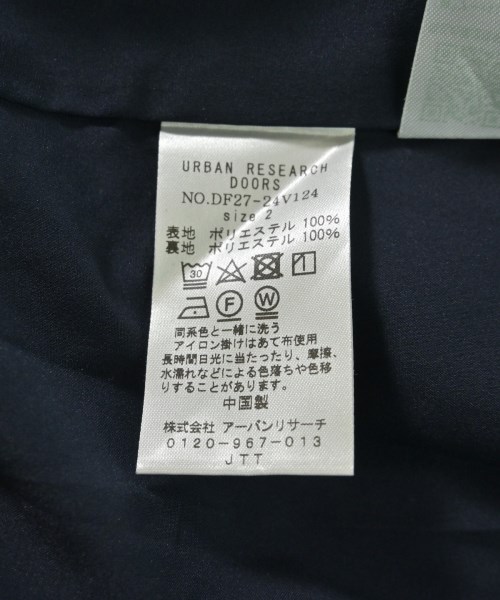 URBAN RESEARCH DOORS（アーバンリサーチドアーズ）スラックス 紺 サイズ:2(M位) レディース/2200717563203