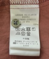 URBAN RESEARCH DOORS（アーバンリサーチドアーズ）ブラウス 赤 サイズ:ONE レディース/2200719139192