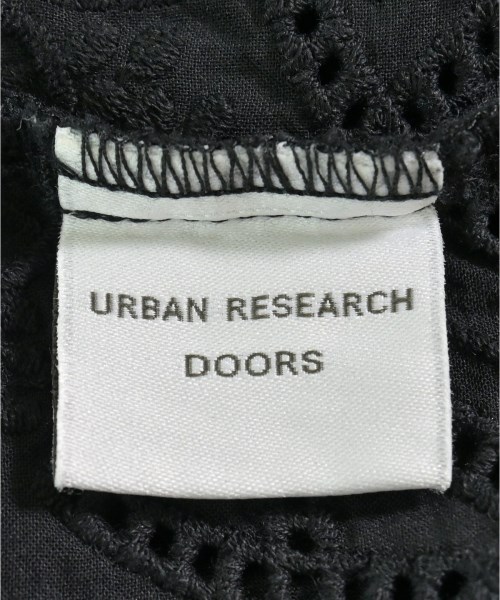 URBAN RESEARCH DOORS（アーバンリサーチドアーズ）ブラウス 黒 サイズ:F レディース/2200718409128