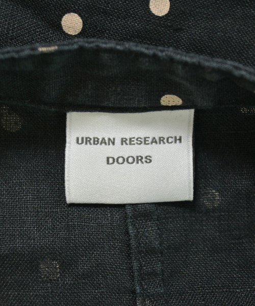 URBAN RESEARCH DOORS（アーバンリサーチドアーズ）シャツワンピース 黒 サイズ:M レディース/2200721211015